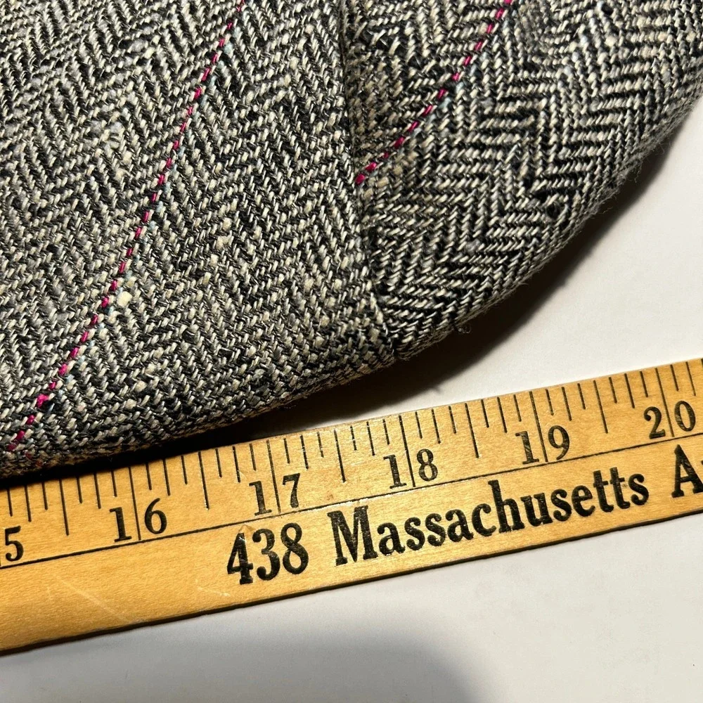 Vintage Polo University Club Ralph Lauren Herringbone Blazer Coat Made in USA
